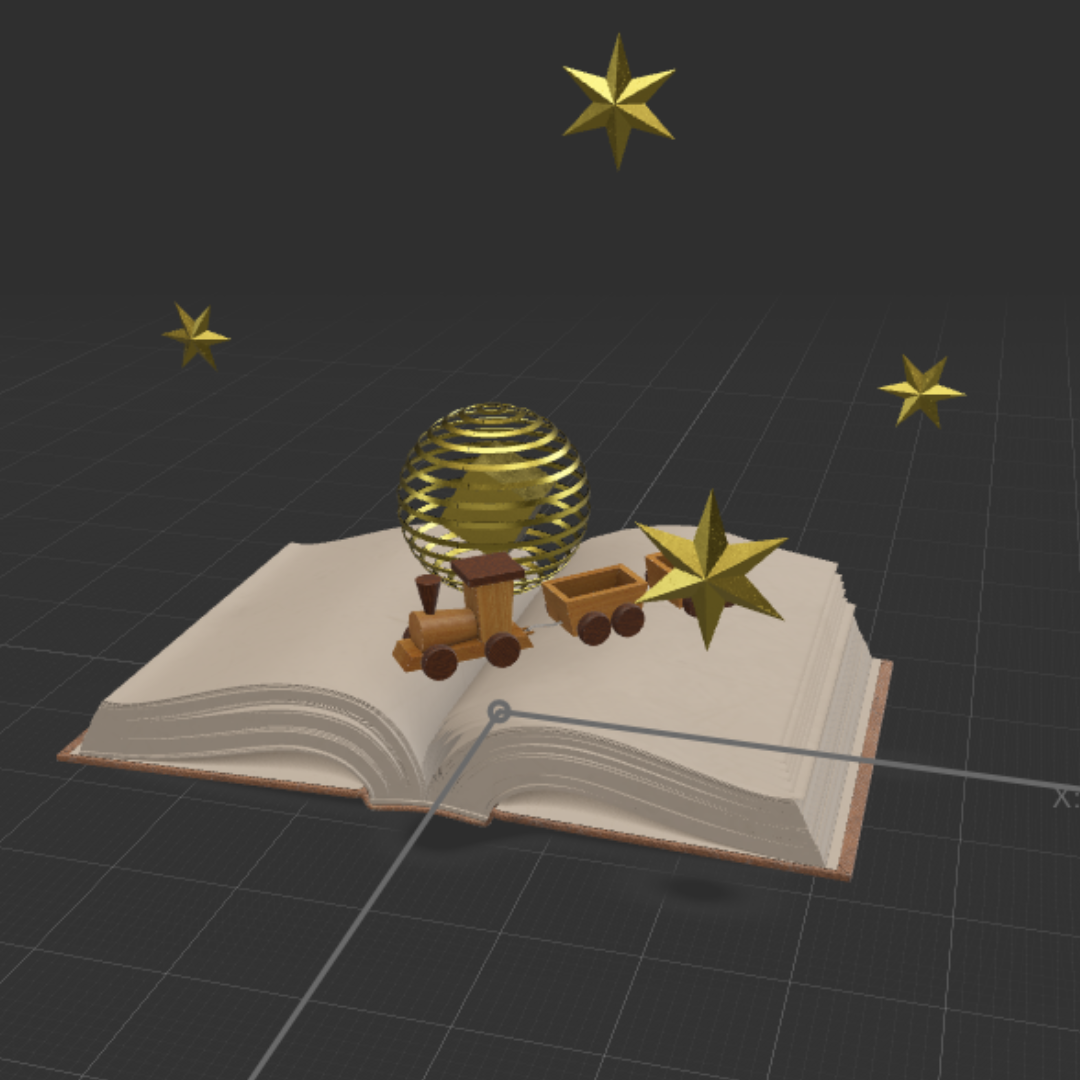 So in the end, unfortunately, I let it stay in one place, and next time I will just download a separate model with animation that will go in circles and curves since this one can only go straight.